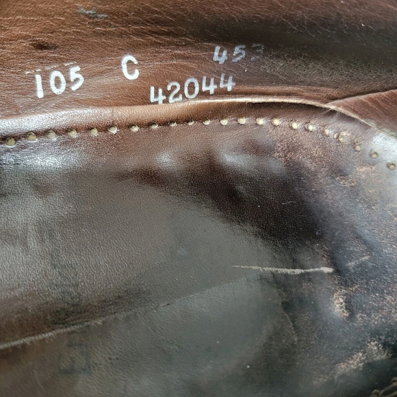 Allen Edmonds Enfield Tassel Loafers Size 12 Men's Brown Excellent Condition - Picture 13 of 15